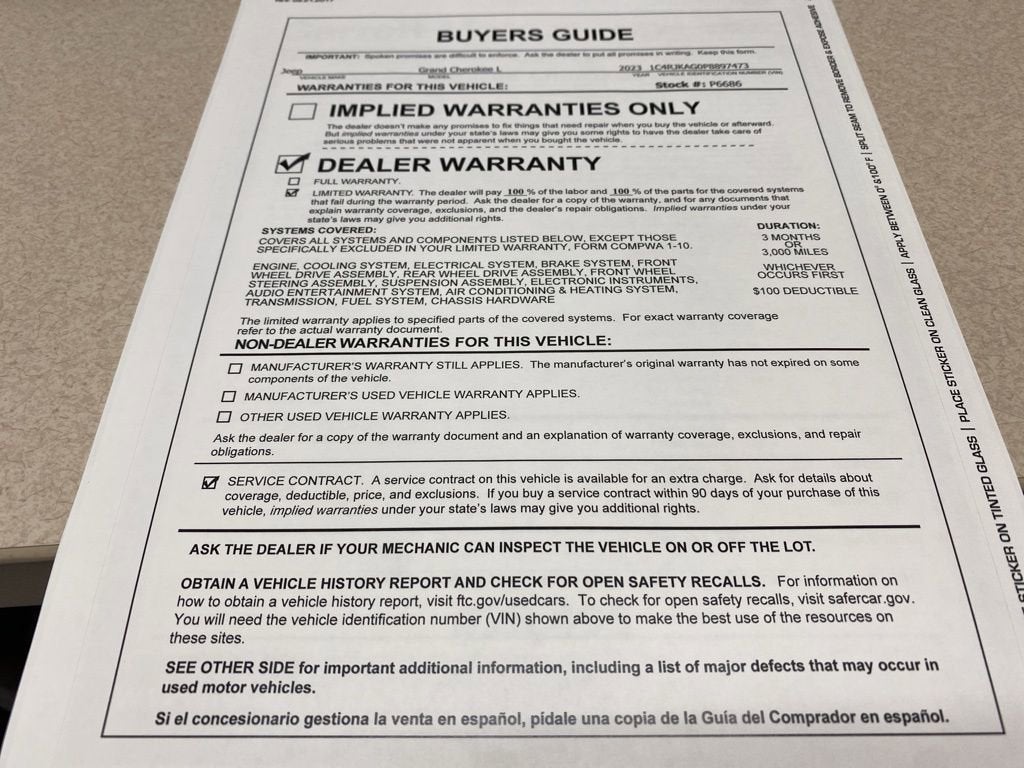 2023 Jeep Grand Cherokee L Laredo