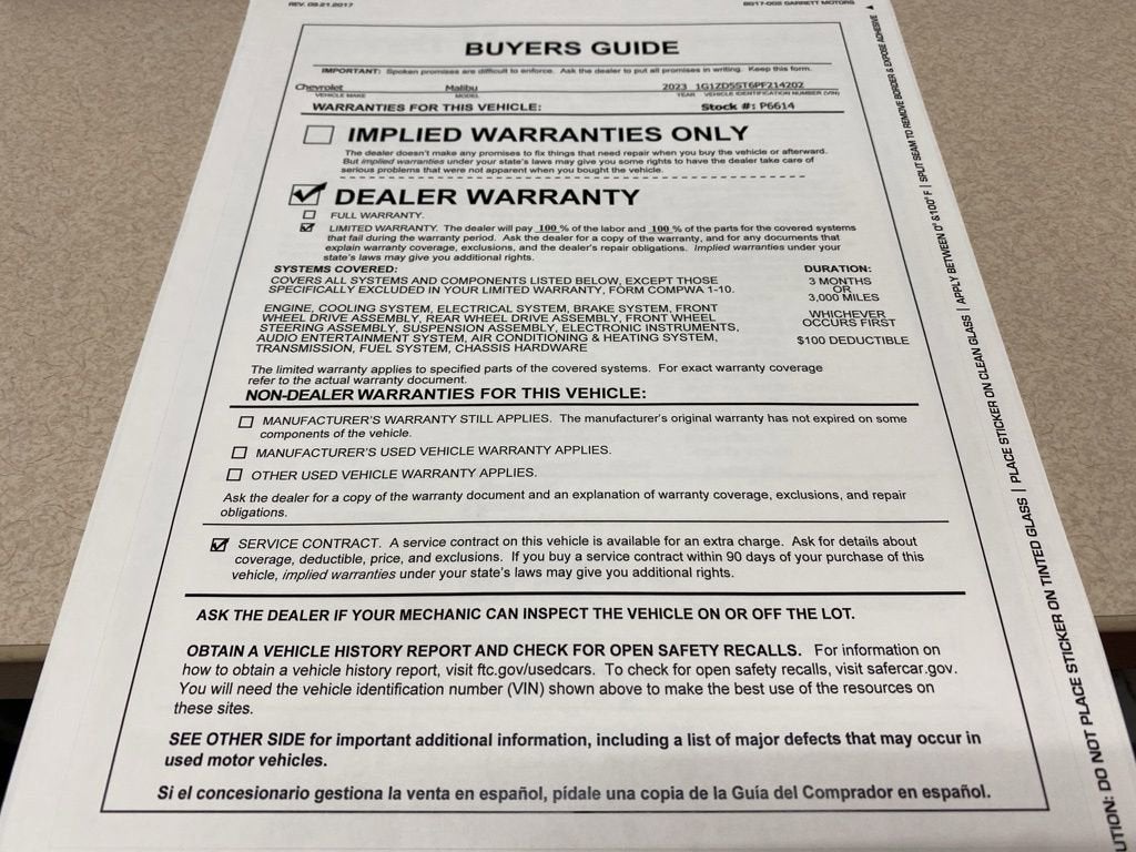 2023 Chevrolet Malibu LT