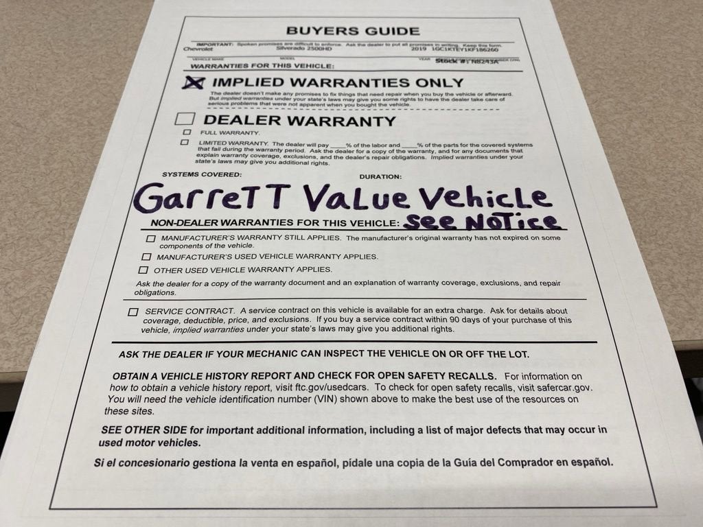 2019 Chevrolet Silverado 2500 HD LTZ