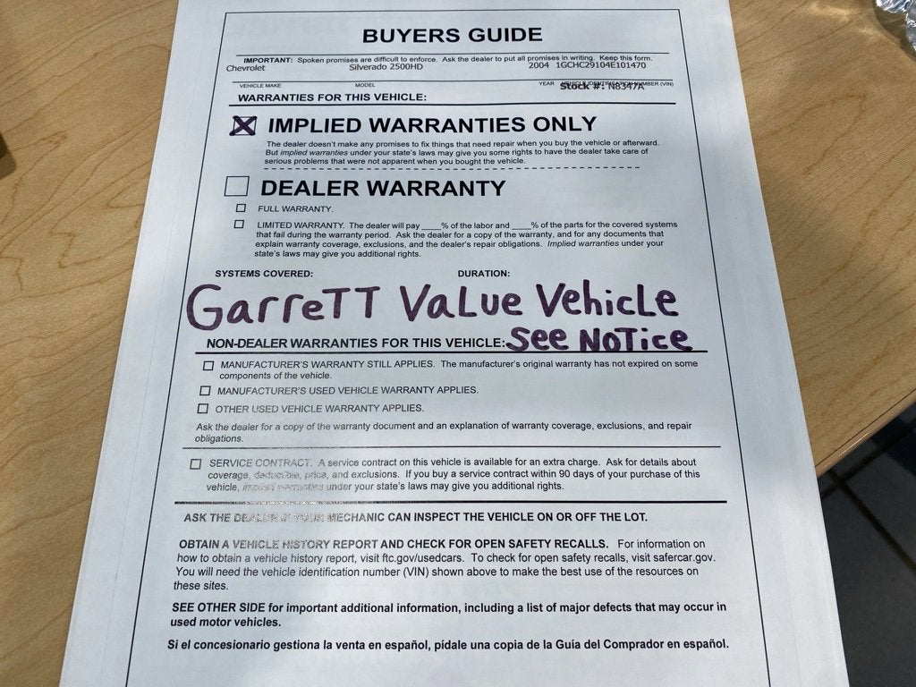 2004 Chevrolet Silverado 2500 HD LT