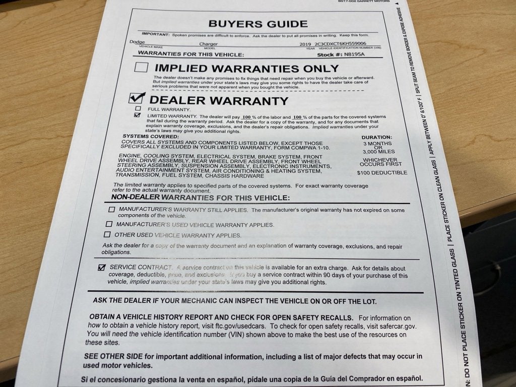 2019 Dodge Charger R/T