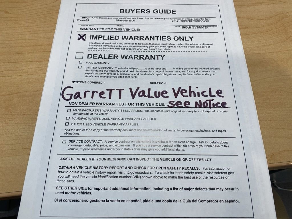 2017 Chevrolet Silverado 1500 LT