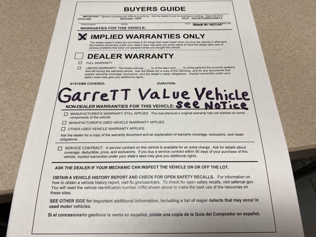 2014 Chevrolet Silverado 1500 High Country