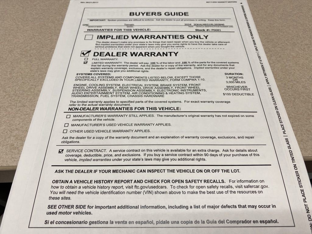 2024 GMC Terrain SLE