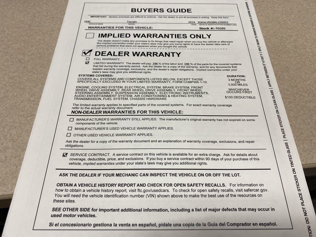 2024 GMC Terrain SLT