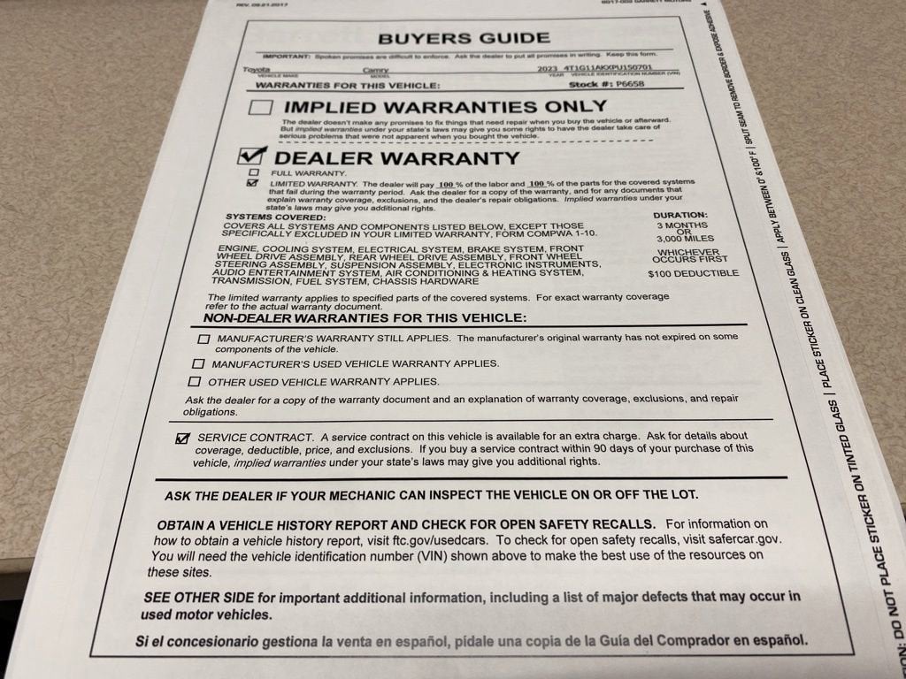 2023 Toyota Camry SE