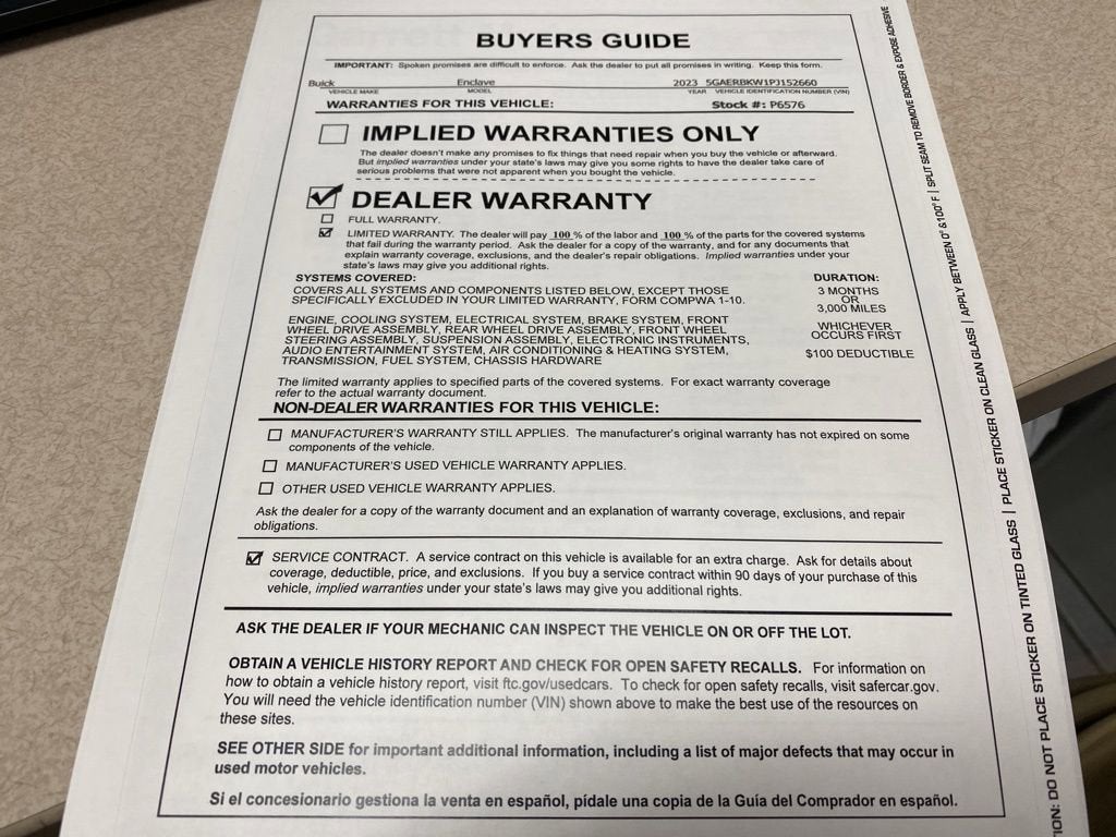 2023 Buick Enclave Essence