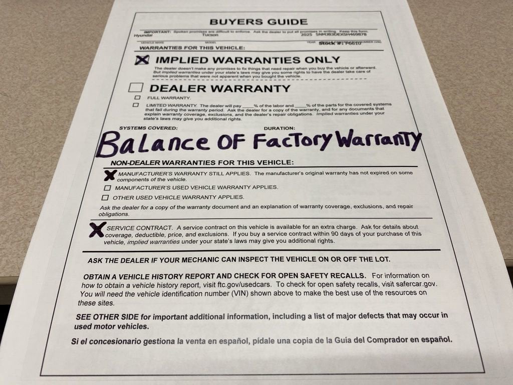 2025 Hyundai Tucson SEL