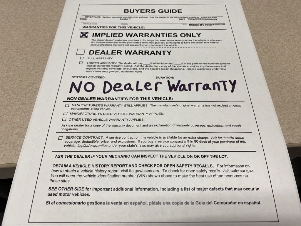 2023 Tesla Model Y Long Range