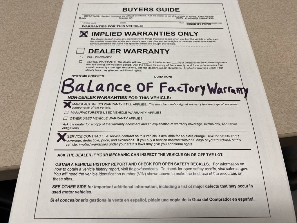 2025 Buick Encore GX Preferred