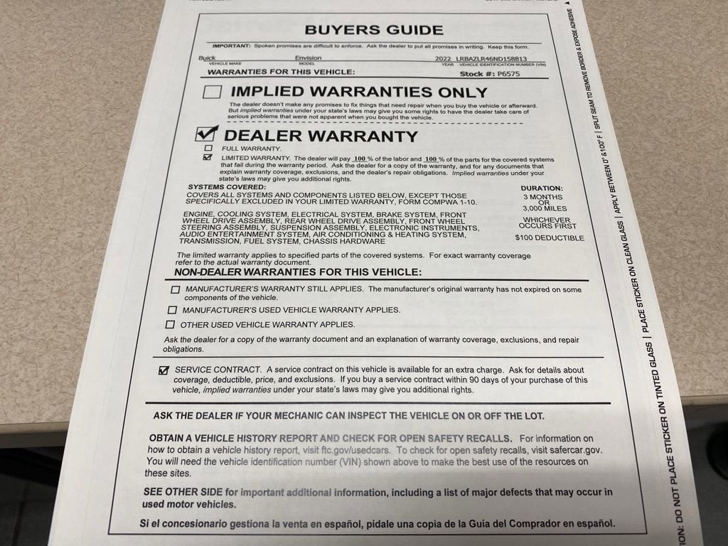 2022 Buick Envision Preferred