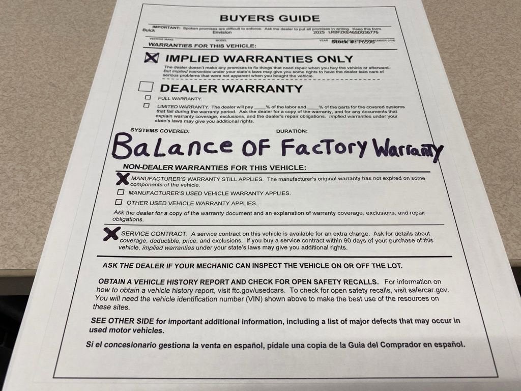 2025 Buick Envision Preferred