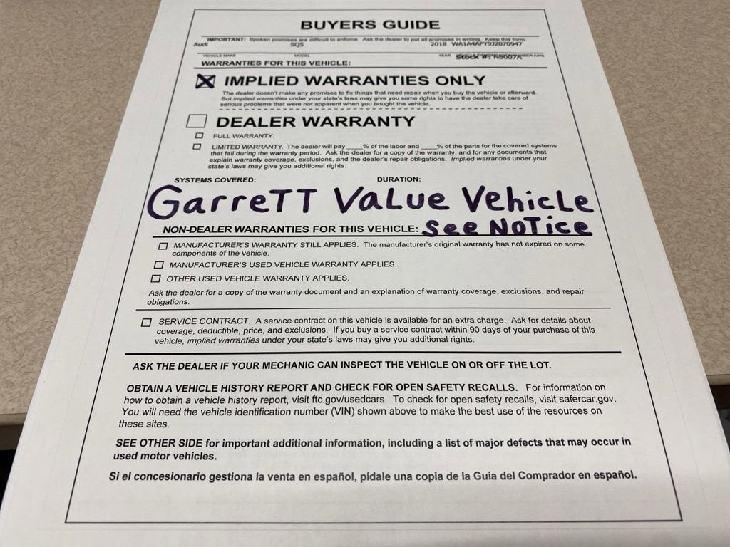 2018 Audi SQ5 Premium Plus