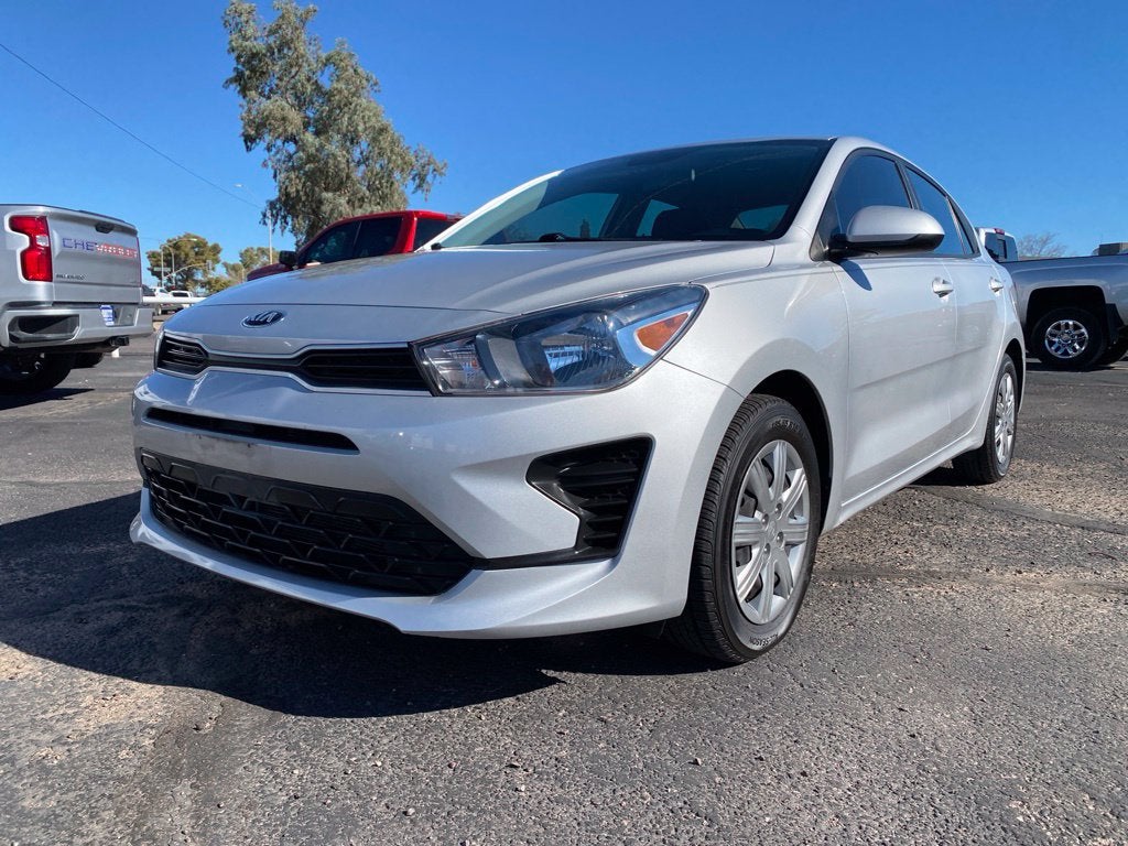Used 2021 Kia Rio LX with VIN 3KPA24ADXME372840 for sale in Coolidge, AZ
