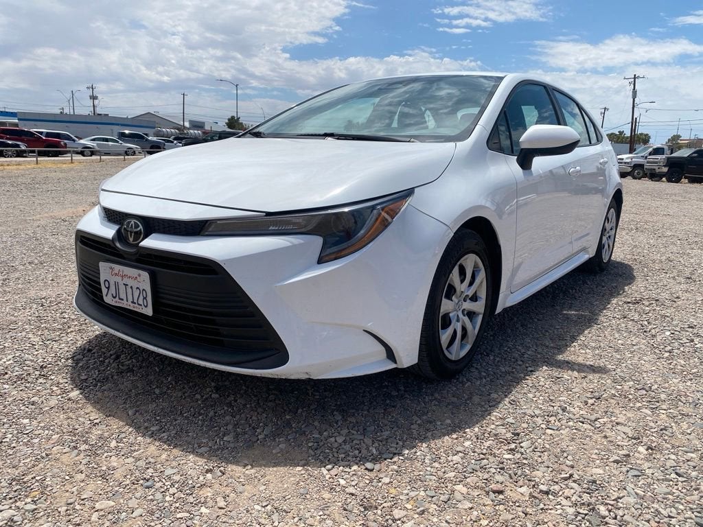 Used 2024 Toyota Corolla LE with VIN 5YFB4MDE5RP100026 for sale in Coolidge, AZ