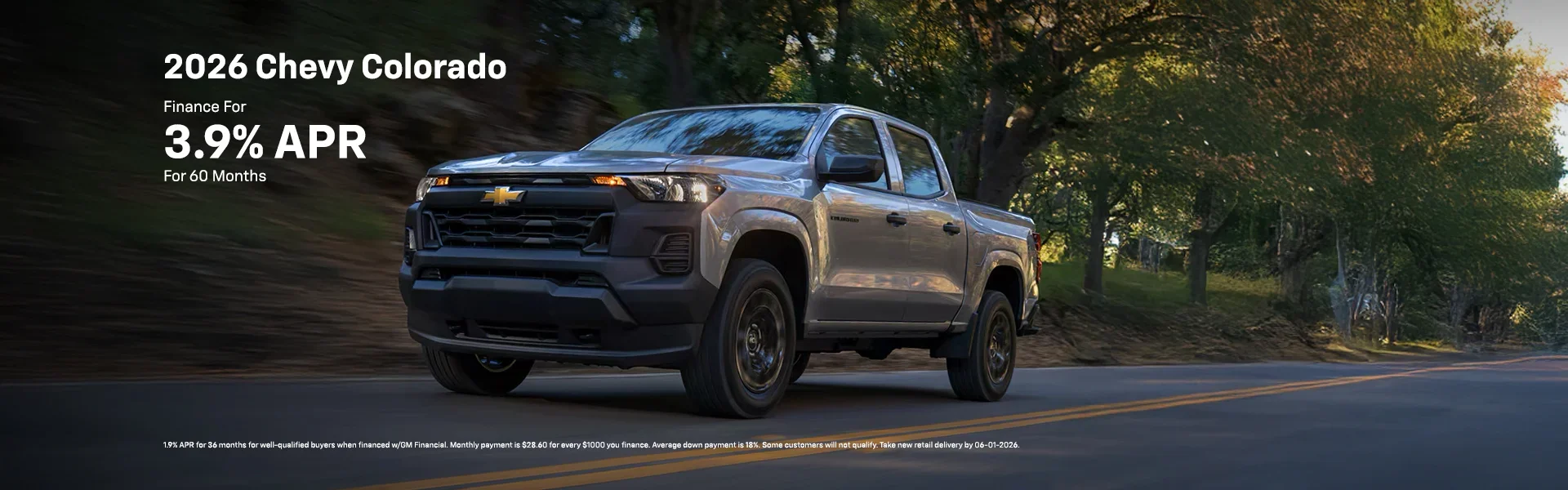 COLORADO OFFERS FROM GARRETT CHEVROLET
